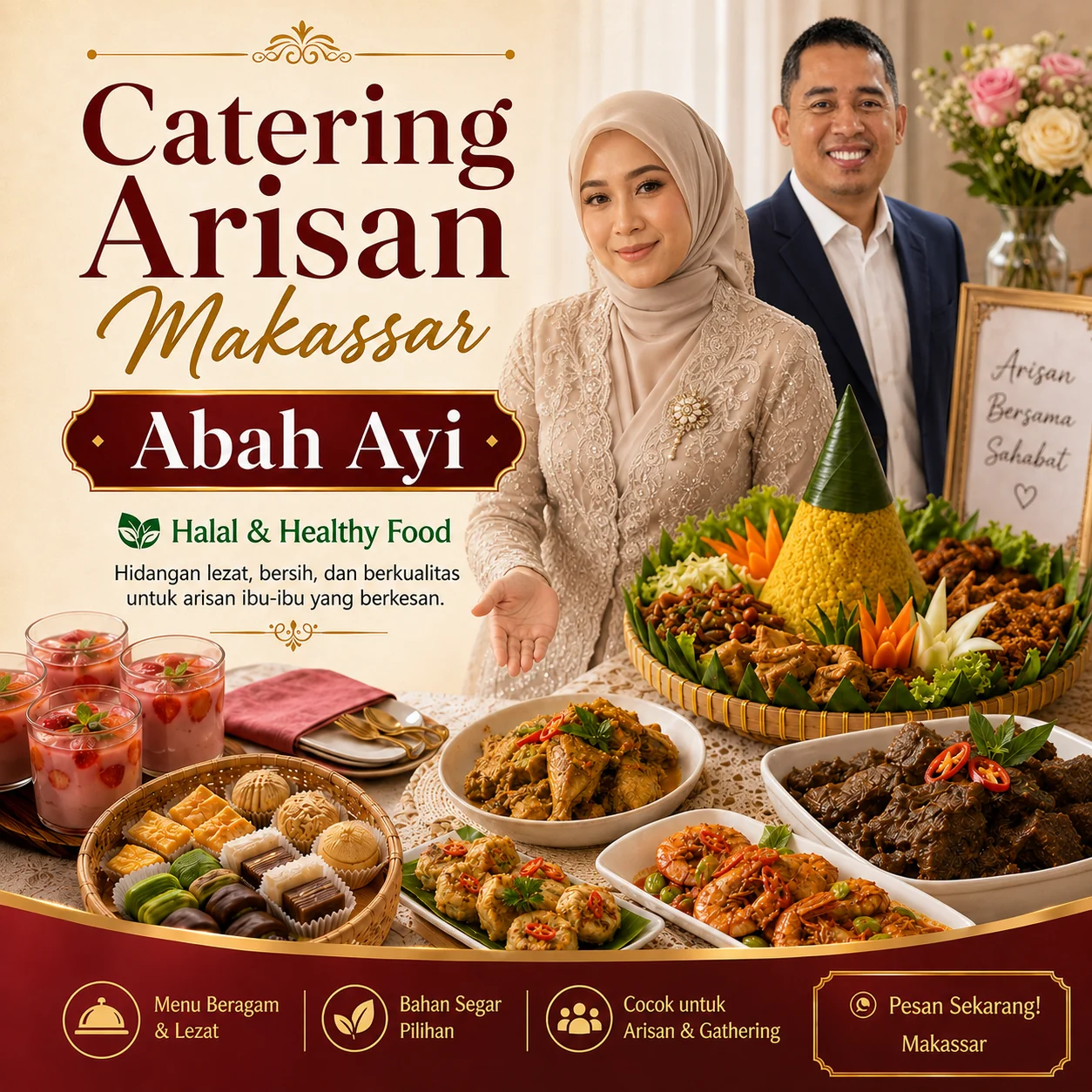 Catering arisan makassar