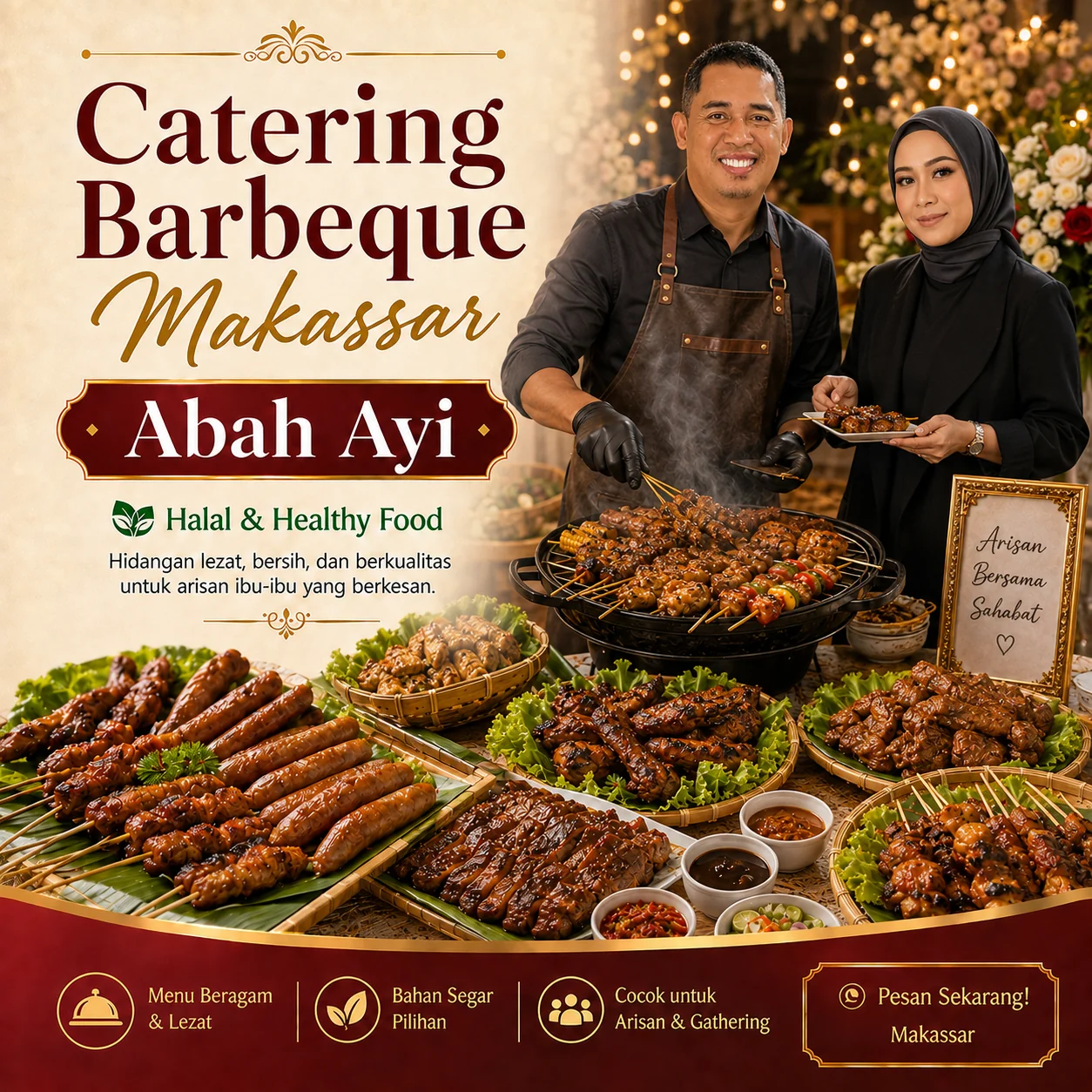Catering barbeque makassar