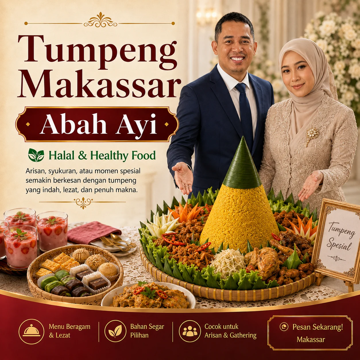 Tumpeng makassar